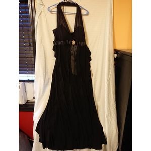 Black formal dress